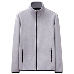 Men's fleece cardigan jacket