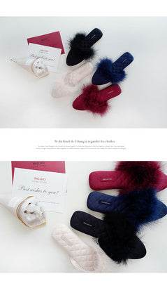 Fashionable household indoor slipper female - Mubimart