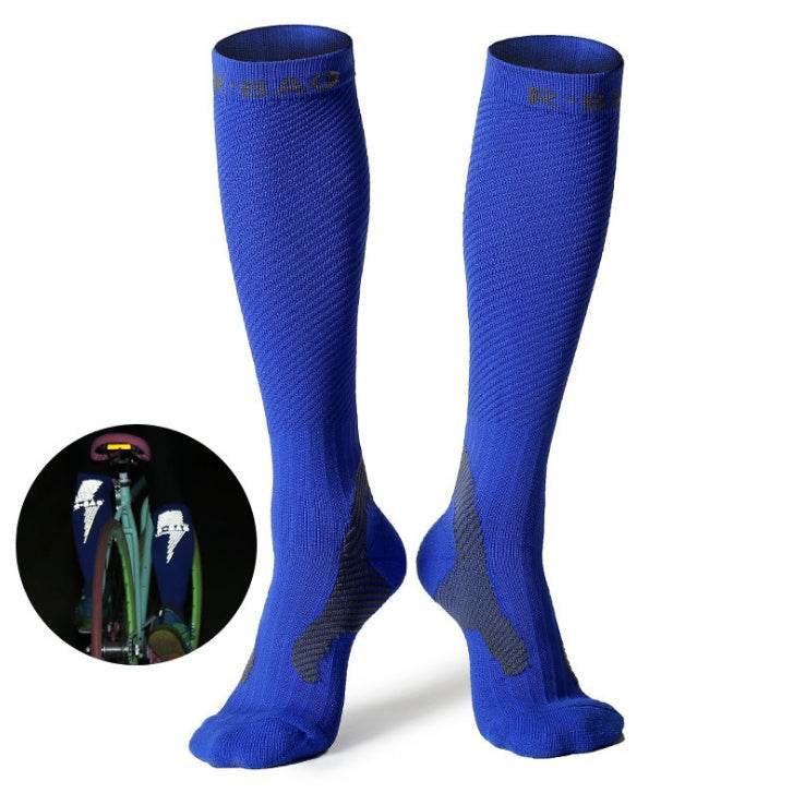 R-BAO professional long tube night running long tube compressor can socks socks socks leggings socks - Mubimart