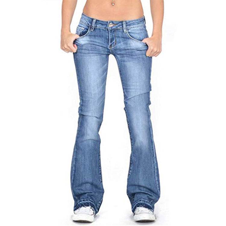 Jeans Women Trousers - Mubimart