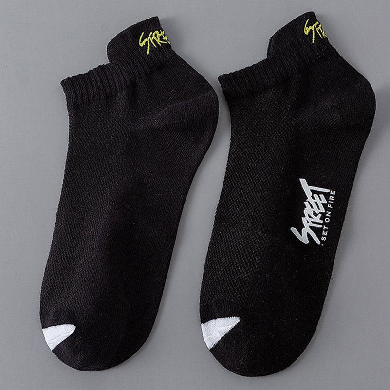 Thin Deodorant Low-top Mesh Style For Sports Sweat-proof Socks - Mubimart -  