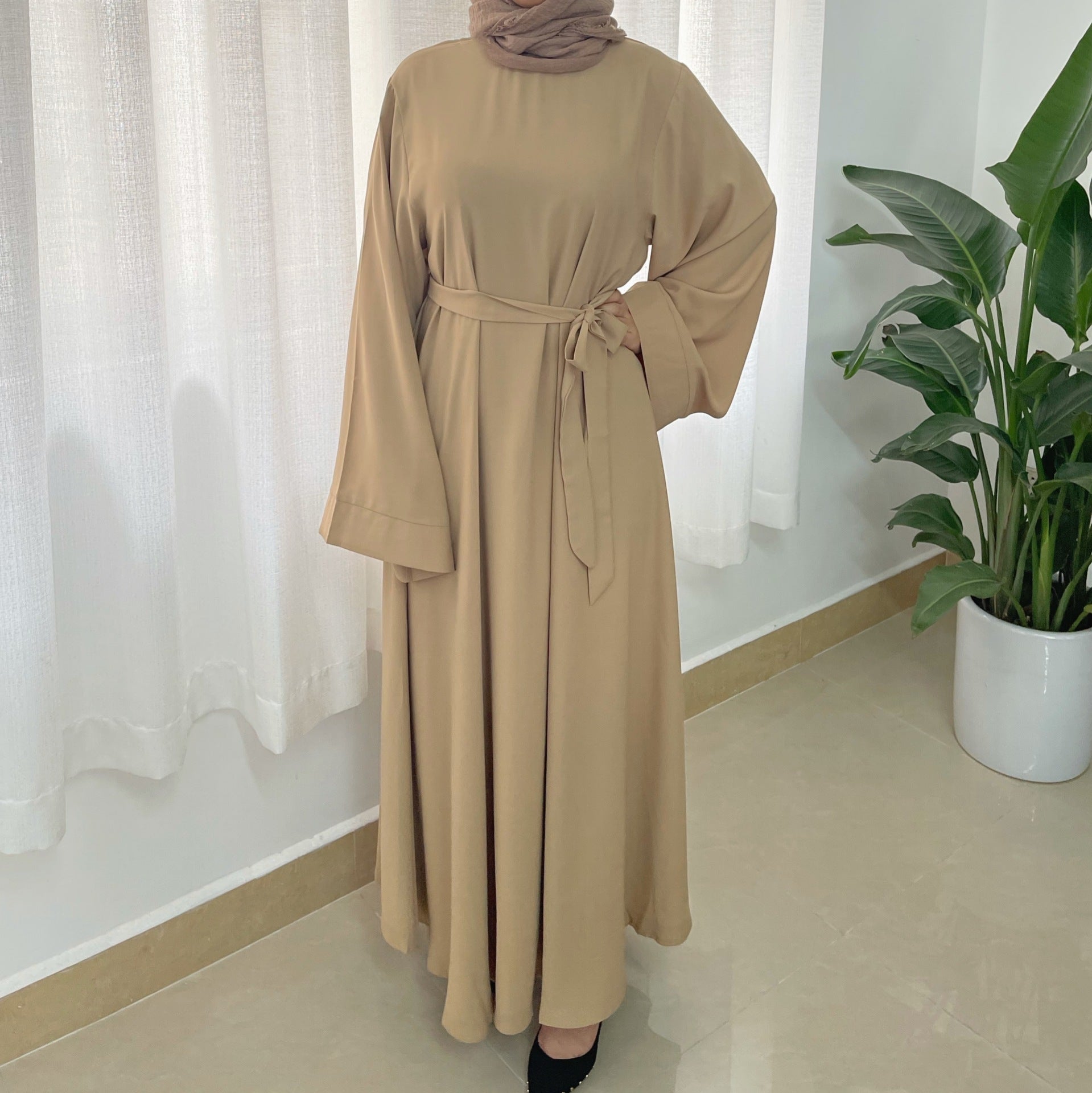 Robe Plus Size Muslim Dress - Mubimart -  