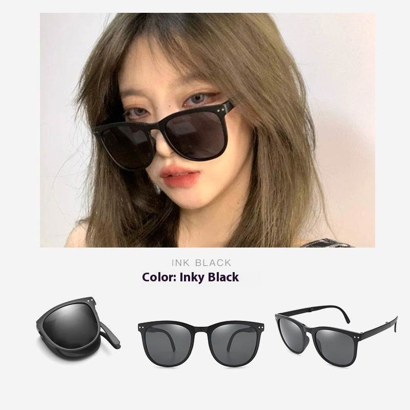 New Folding Sunglasses Polarized Sunglasses For Women - Mubimart