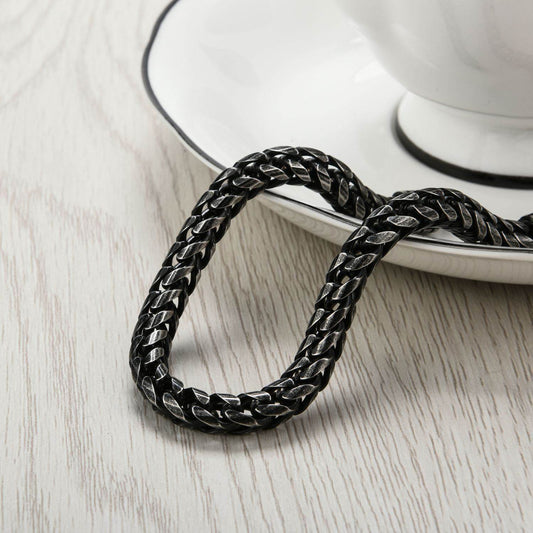 Custom Stainless Steel Vintage Mens Bracelet - Mubimart