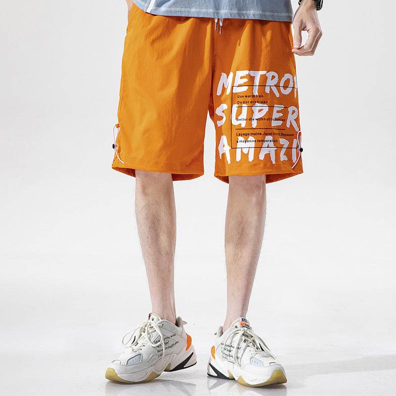 Cargo shorts casual man loose - Mubimart