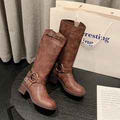 Women's All-match Tall Knight Boots