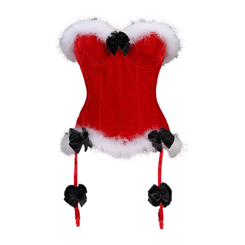 Christmas Shapewear Chest Support Costume - Mubimart