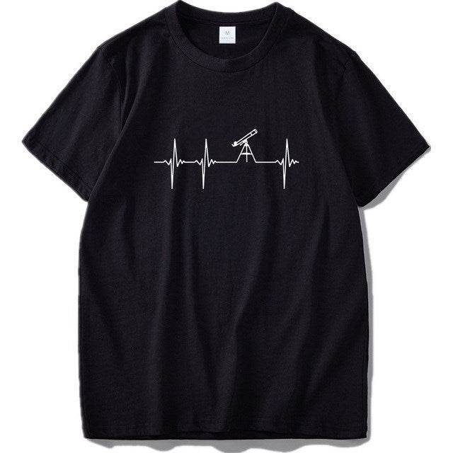 T Shirts Cartoon Solid Mens Slim Shirt - Mubimart