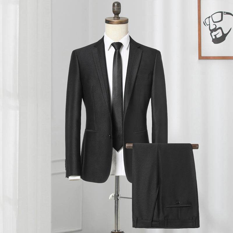 Suit Suit Male Korean Style Slim Suit Suit - Mubimart