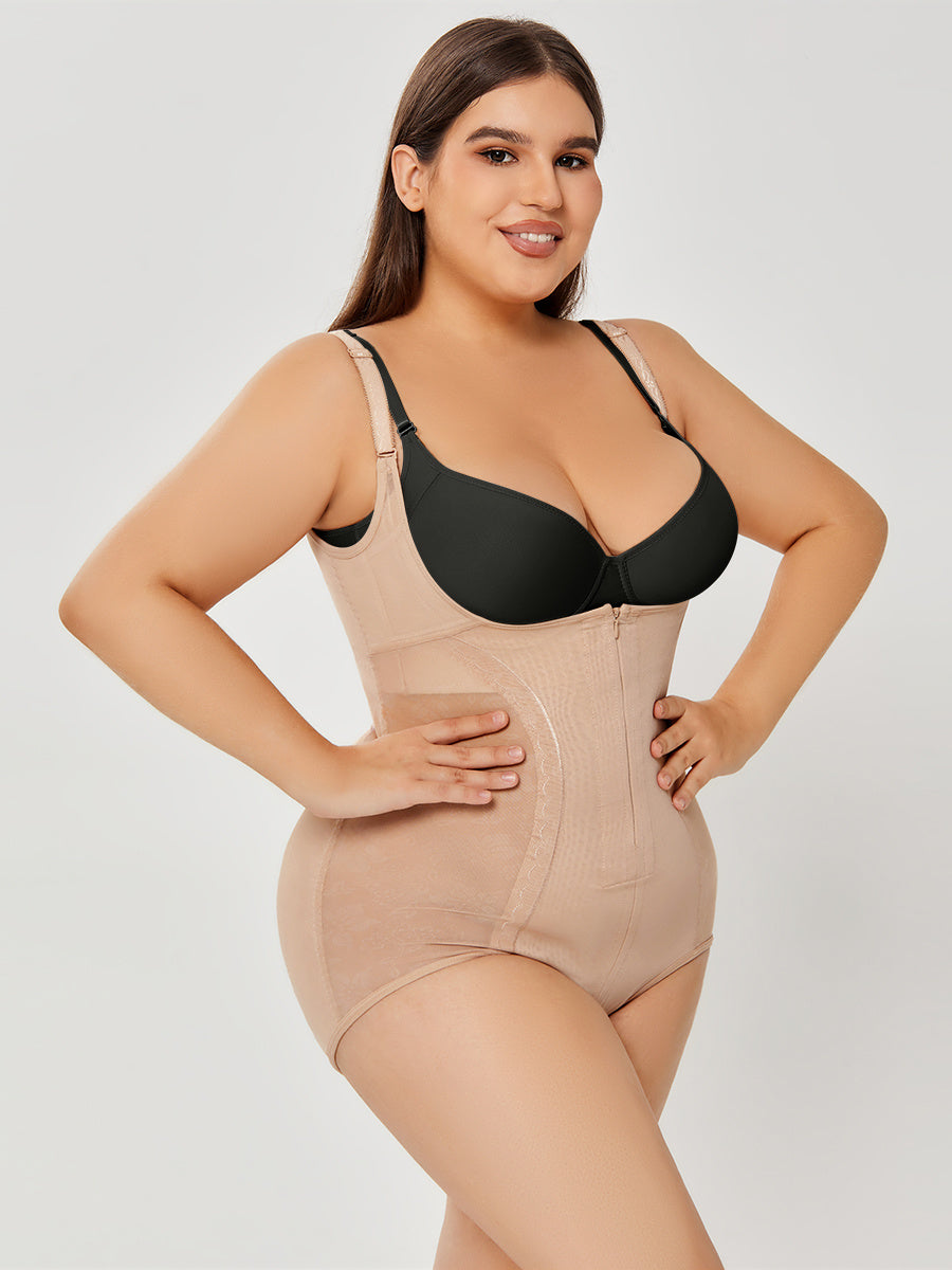 Shapewear Bodysuit Tummy Control Slim Body Shaper - Mubimart -  