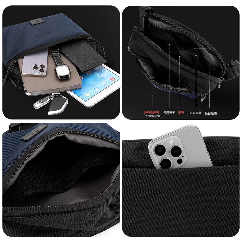 Casual Cycling Satchel Fashion Shoulder Bag - Mubimart