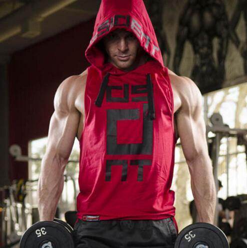 Mens Summer Sleeveless Hoodies - Mubimart