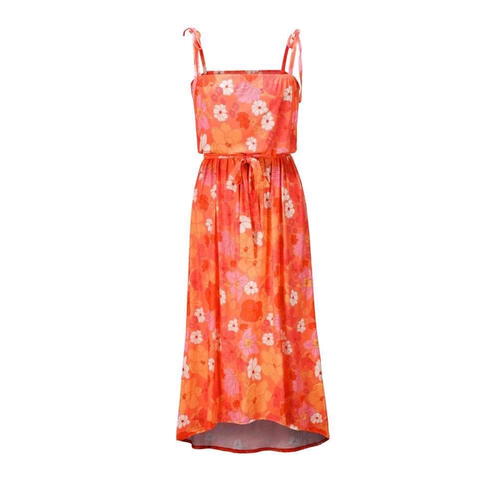Printed camisole dress - Mubimart