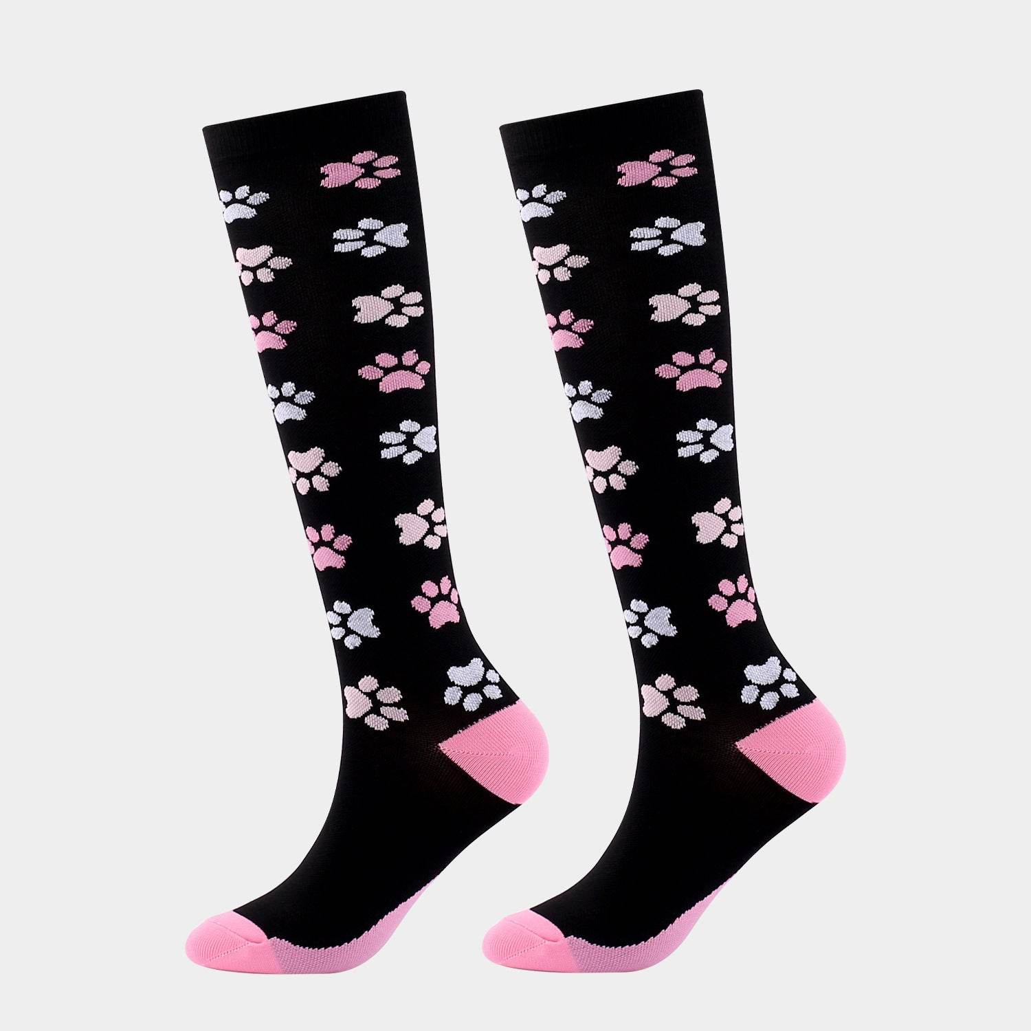 New Sports Compression Stockings Running Compression Socks - Mubimart