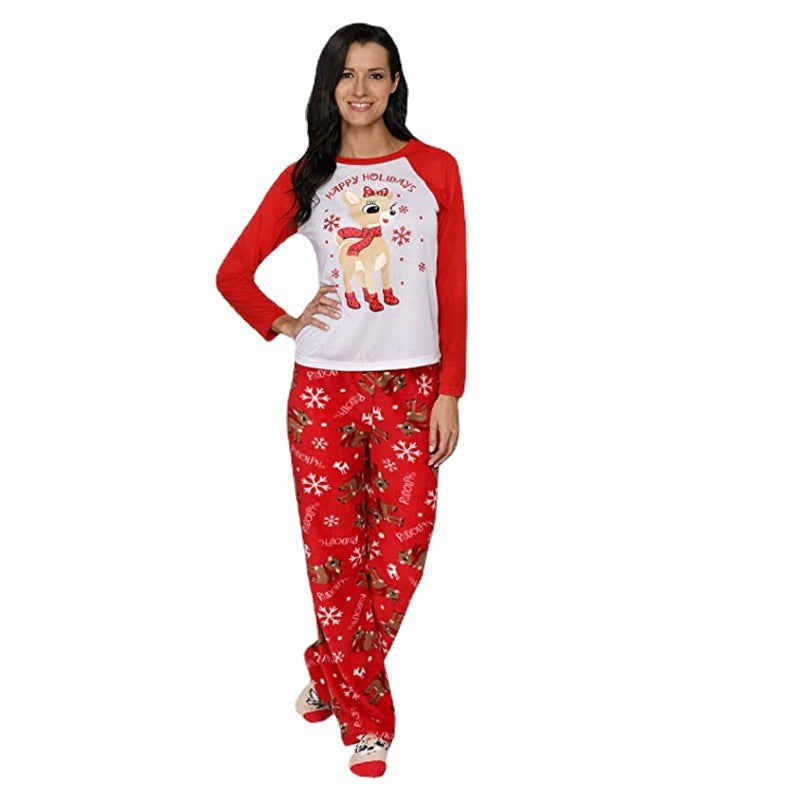 Christmas Family Suit Pajamas In Europe And America - Mubimart -  