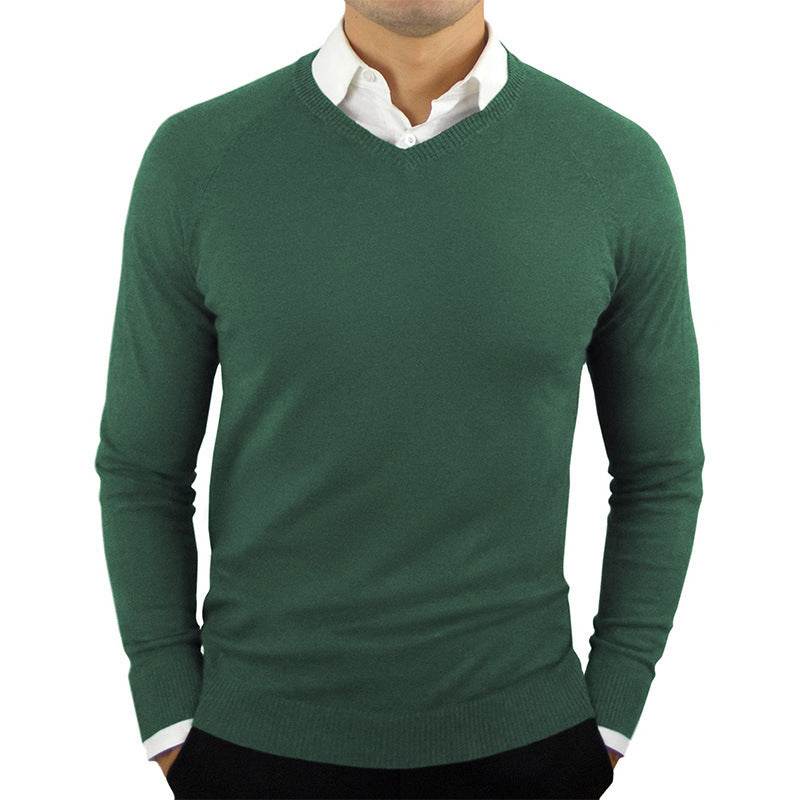 Men's Sweaters, Long-sleeved Sweaters, High-neck Bottoming Shirts - Mubimart