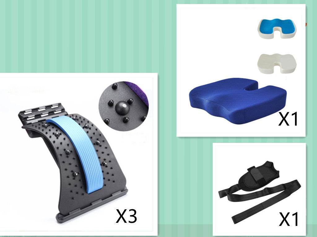 Lumbar Tractor Waist Traction Therapy Lumbar Orthosis Lumbar Intervertebral Disc Waist Prominent Back Pain Relief - Mubimart