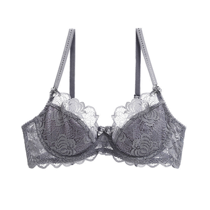 Lace Lingerie Breathable Comfortable Thin Large Size Bra Bra - Mubimart -  