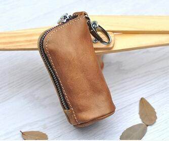 Cowhide leather duffel bag - Mubimart