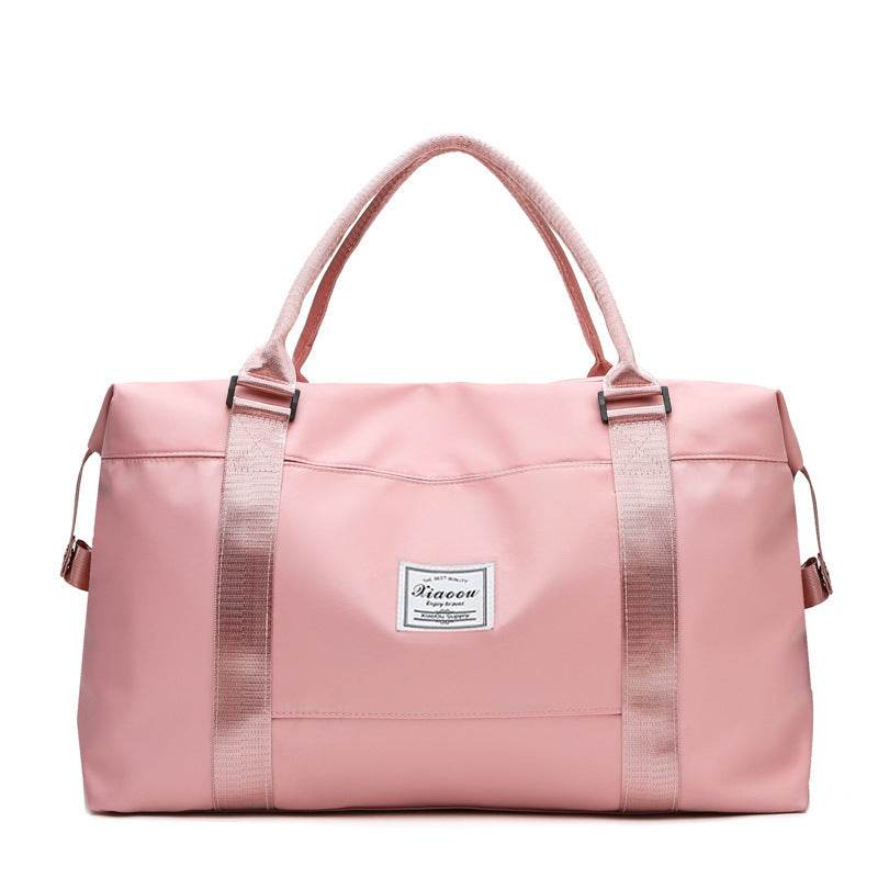 Travel Duffel Bags Sports Fitness Gym Tote Bag Women Weekender Overnight Bag - Mubimart