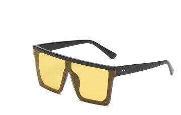 Oversized Square Unisex Fashion Sunglasses - Mubimart