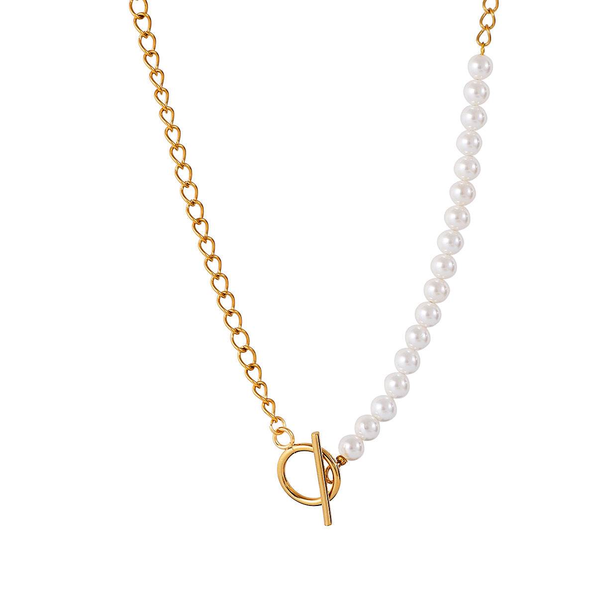 Fashion Pearl Chain Necklace For Women - Mubimart