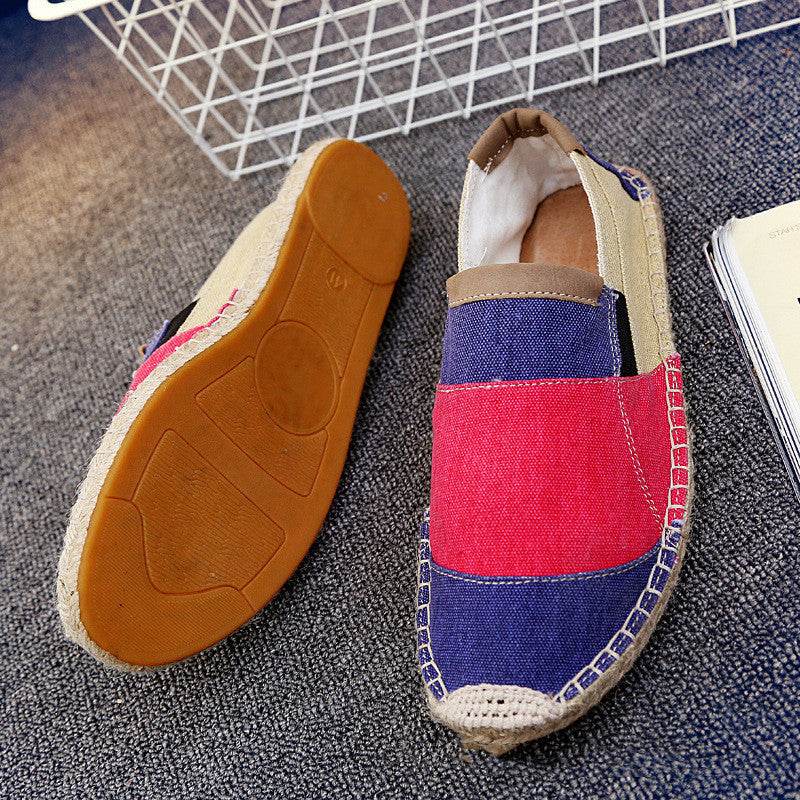 Fisherman's Handmade Espadrilles Linen Espadrilles - Mubimart
