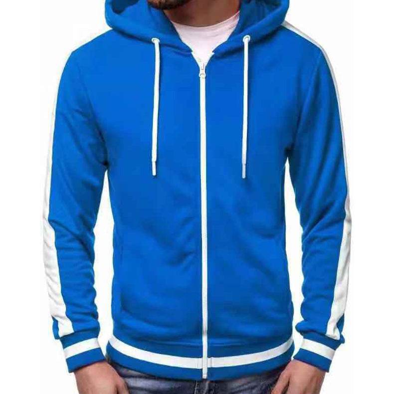 Zipper hooded cardigan - Mubimart