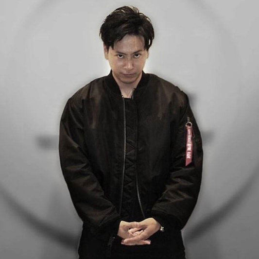 American bomber jacket oversized bread suit - Mubimart