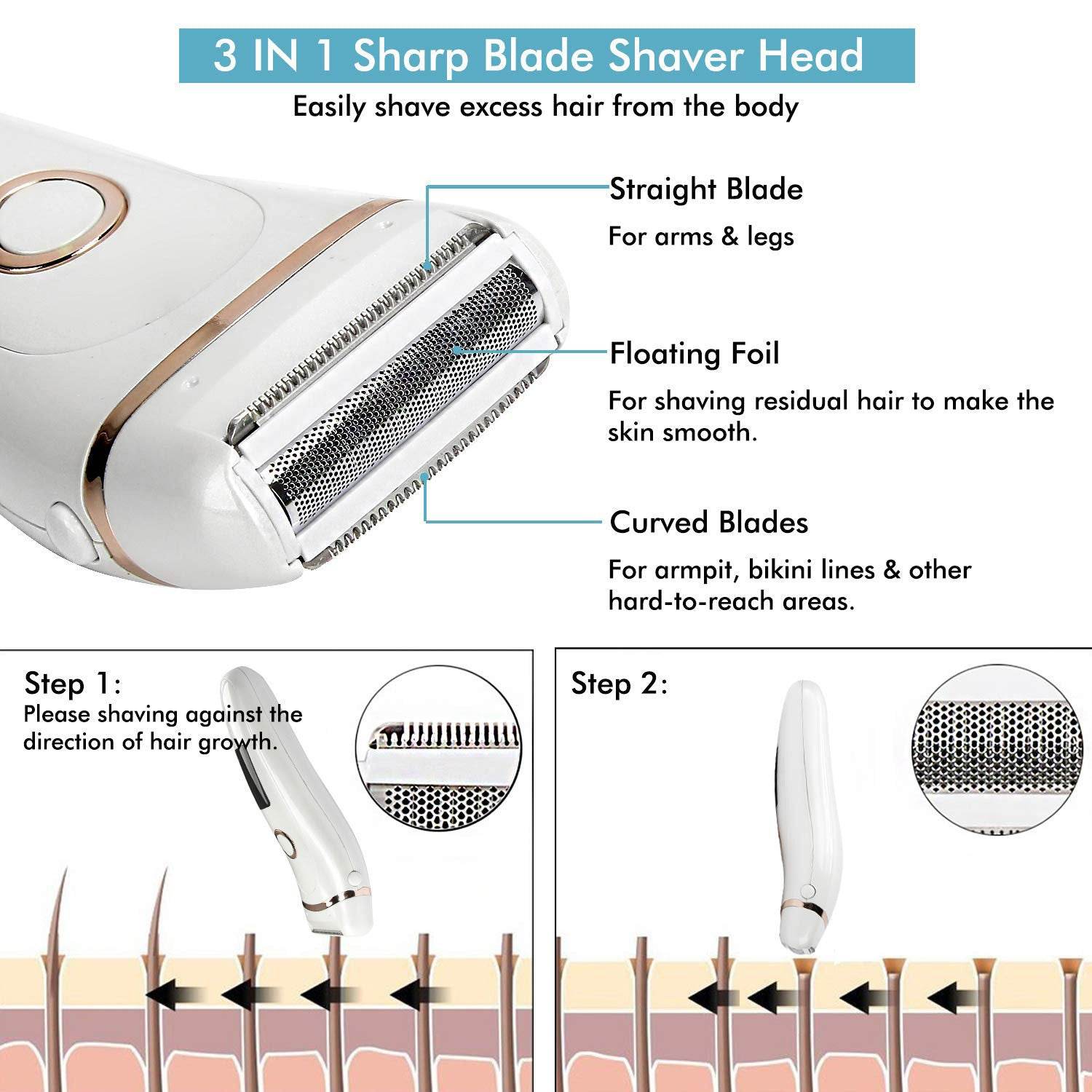 LCD Lady Shaver - Mubimart