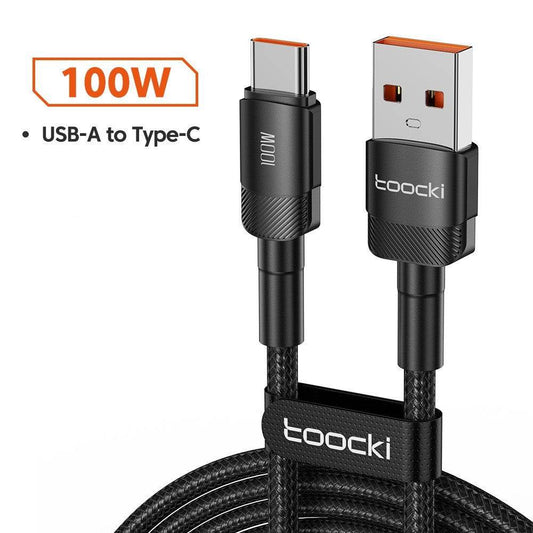 6A Fast Charging Mobile Phone Data Cable - Mubimart