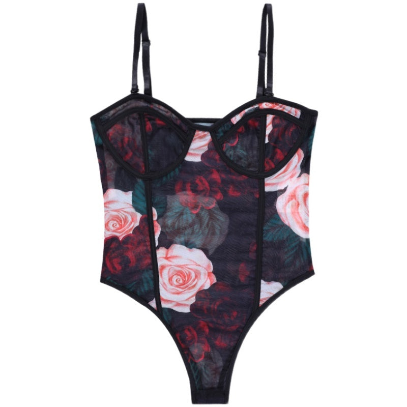 Fashion printed camisole - Mubimart -  