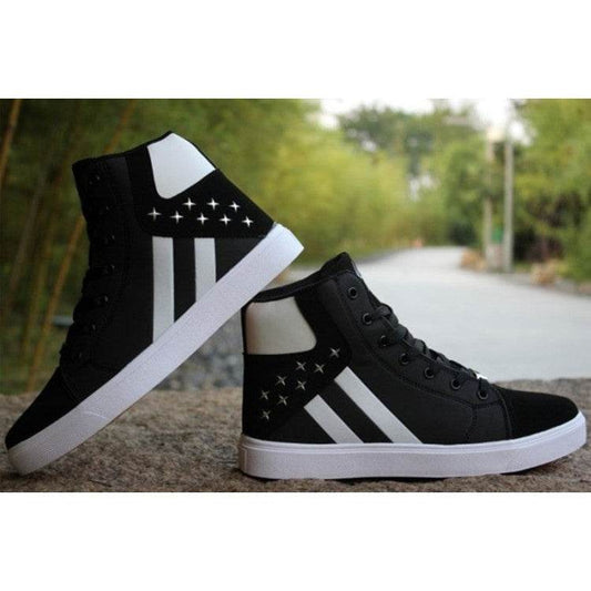 Fashion Korean High-top Casual British Sneaker - Mubimart