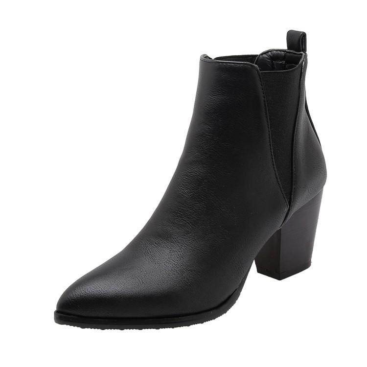 Women Shoes Winter Ankle Boots - Mubimart