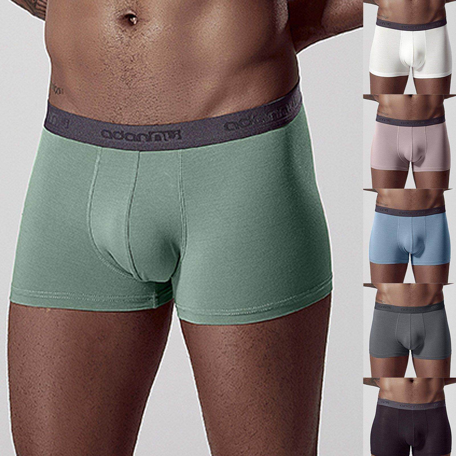 Underwear Comfortable Slim Boxer Underpants For Men - Mubimart