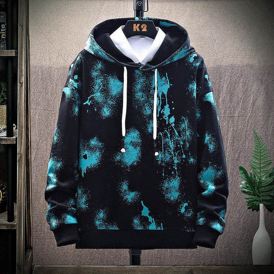 Plus Size Trend Loose Casual Hooded Pullover Sweater - Mubimart