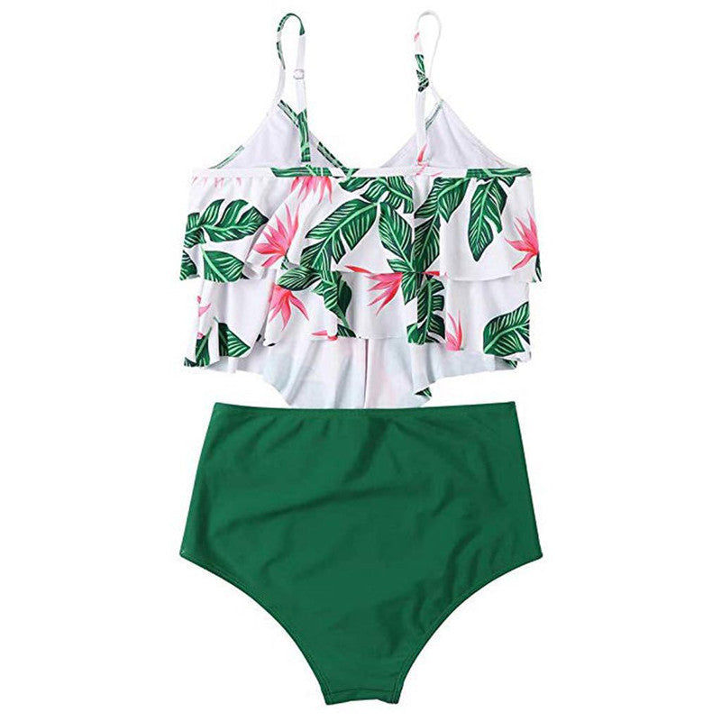 Ruffled bikini swimsuit - Mubimart -  