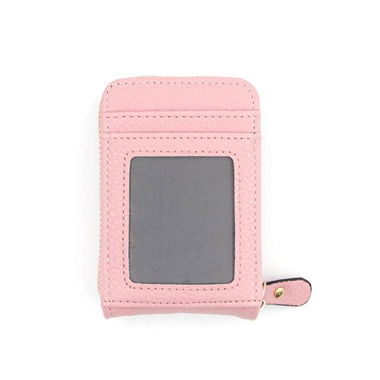 Organ Card Holder Korean Style Cowhide Card Holder - Mubimart