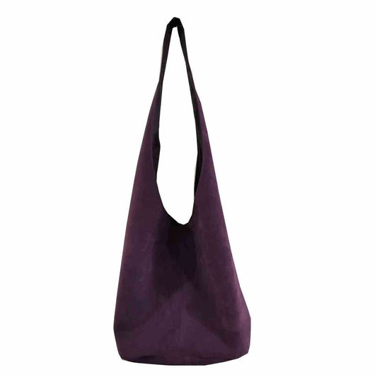 Flannelette Satchel Artistic Retro Messenger Bag - Mubimart