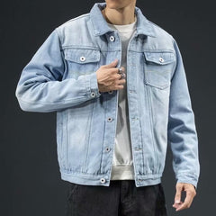 Denim plus fleece jacket