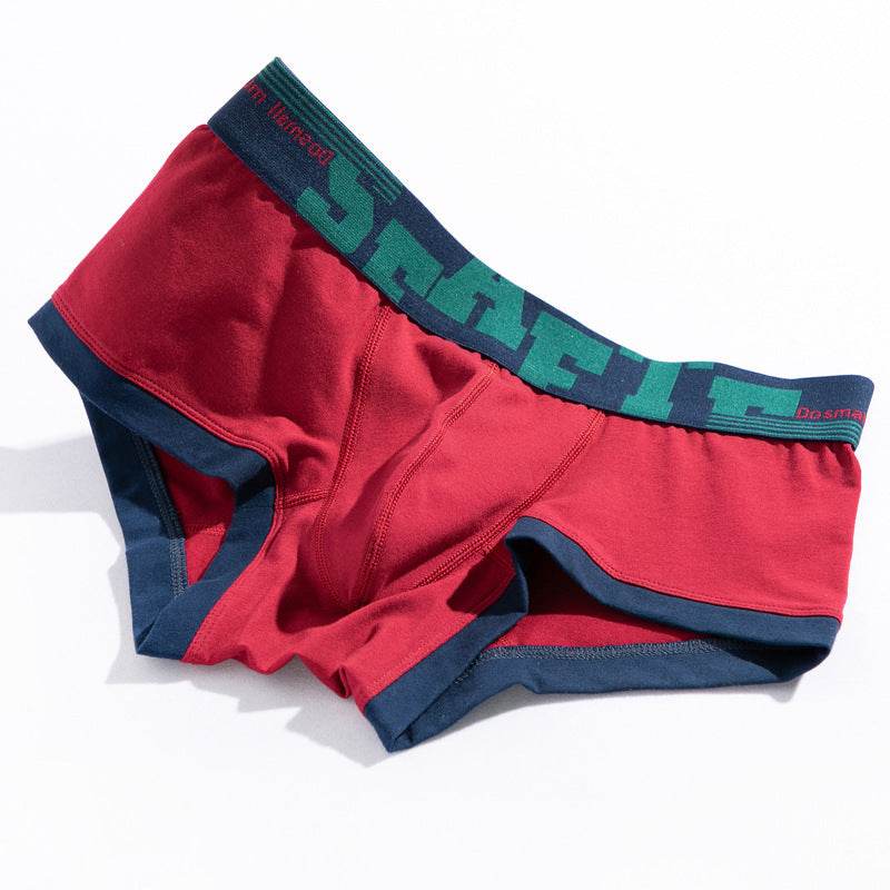 Men's Boxers Cotton Low Waist - Mubimart