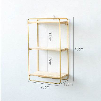 Creative Simple Iron Wall Shelf - Mubimart