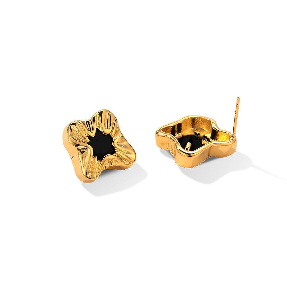 Simple Zircon Stud Earrings For Women - Mubimart