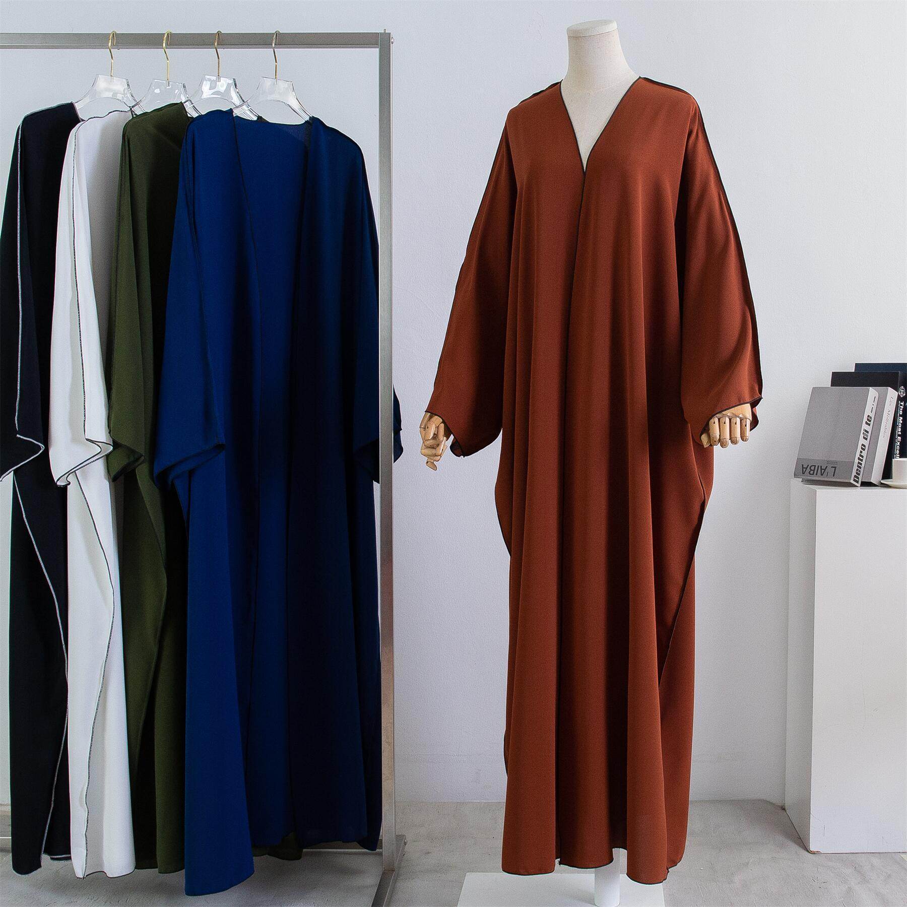 Middle East Arab Women's Clothing Casual Cardigan Plus Size Robe - Mubimart