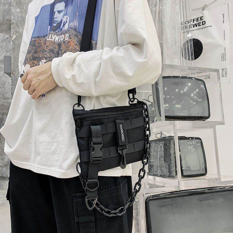 One-shoulder Boys Mechanical Style Workwear Satchel - Mubimart