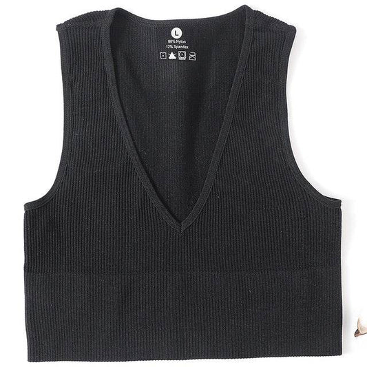 Chic Sexy Camisole Women Tank Crop Top Female Vest - Mubimart