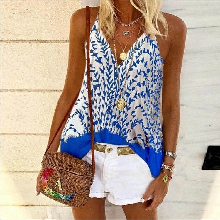 Sexy print camisole - Mubimart