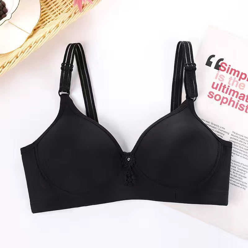 Women's Wireless Bra Breathable Large Size - Mubimart -  