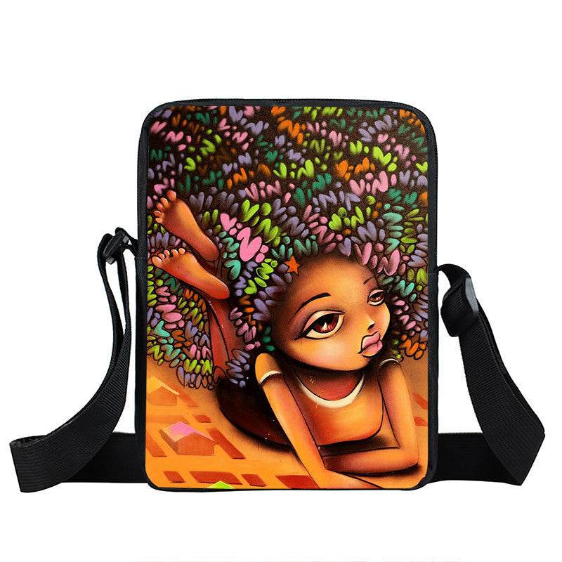 Creative fashion polyester lightening small satchel - Mubimart