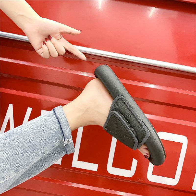 Men and women slippers beach shoes - Mubimart
